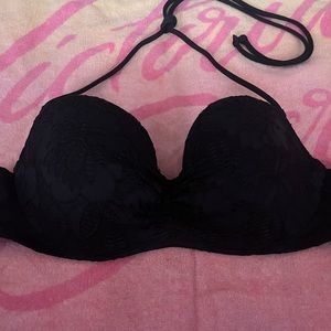 Victoria’s Secret Black Bikini Top Size 36 B